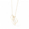 Vilde Hand-hammered Brass Necklace