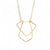 Ylva Hand-hammered Brass Necklace