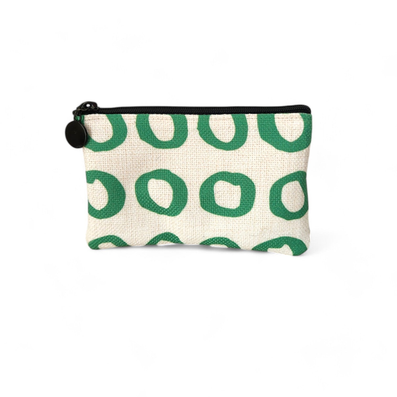 In the Round Green Coin Pouch