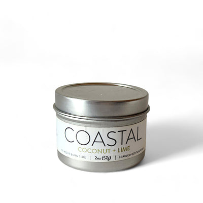 COASTAL Coconut Lime candle MINI