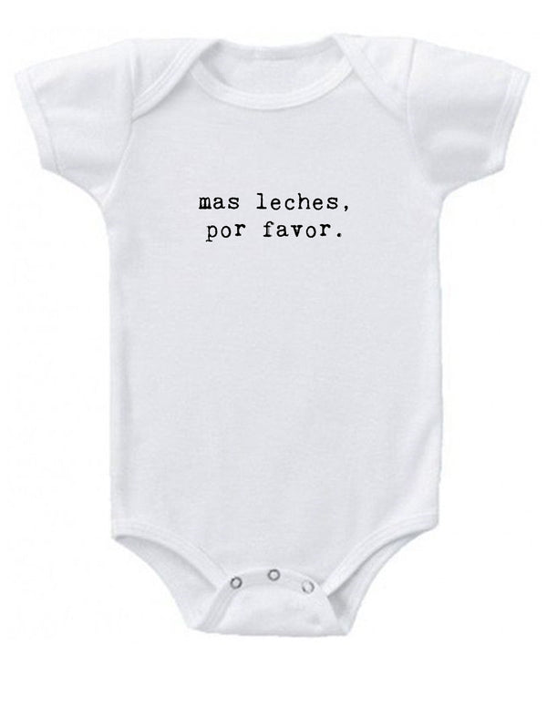 Mas leches, por favor Onesie