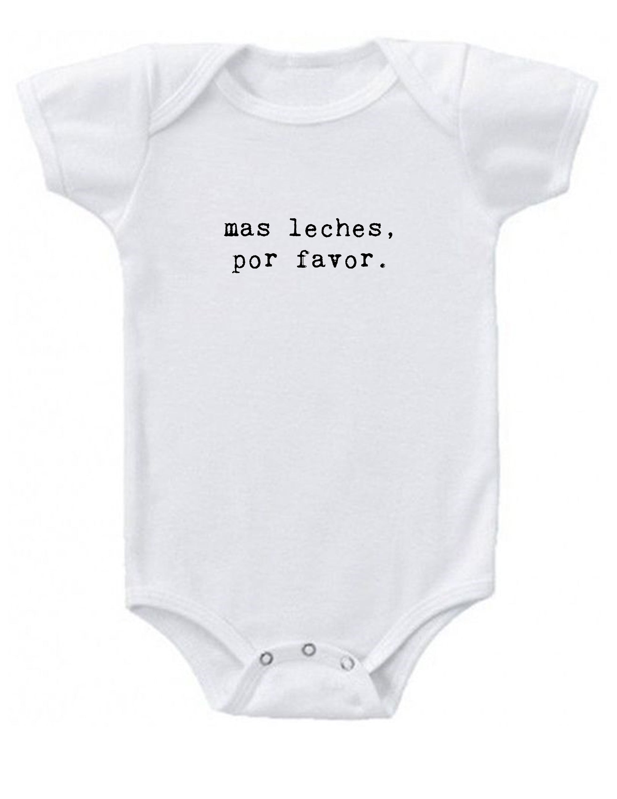Mas leches, por favor Onesie