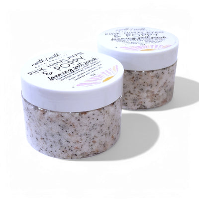 Pink Himalayan and Poppy Seed Foaming Scrub