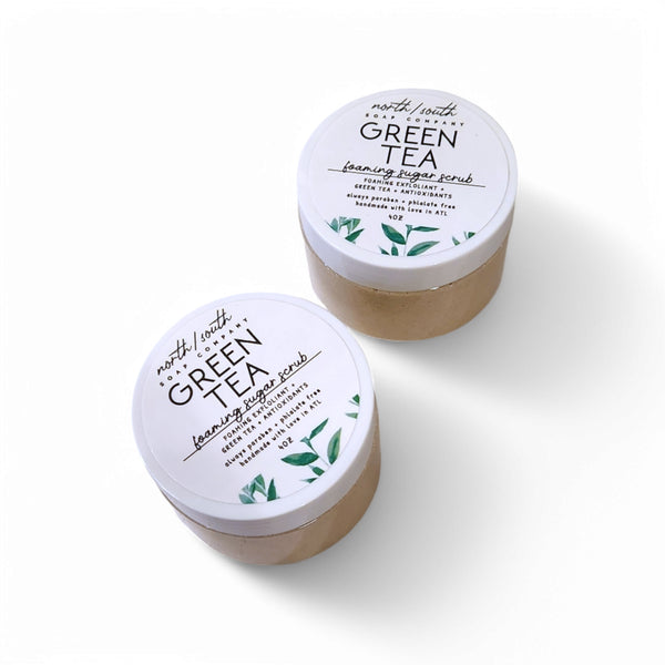 Green Tea Foaming Sugar Scrub