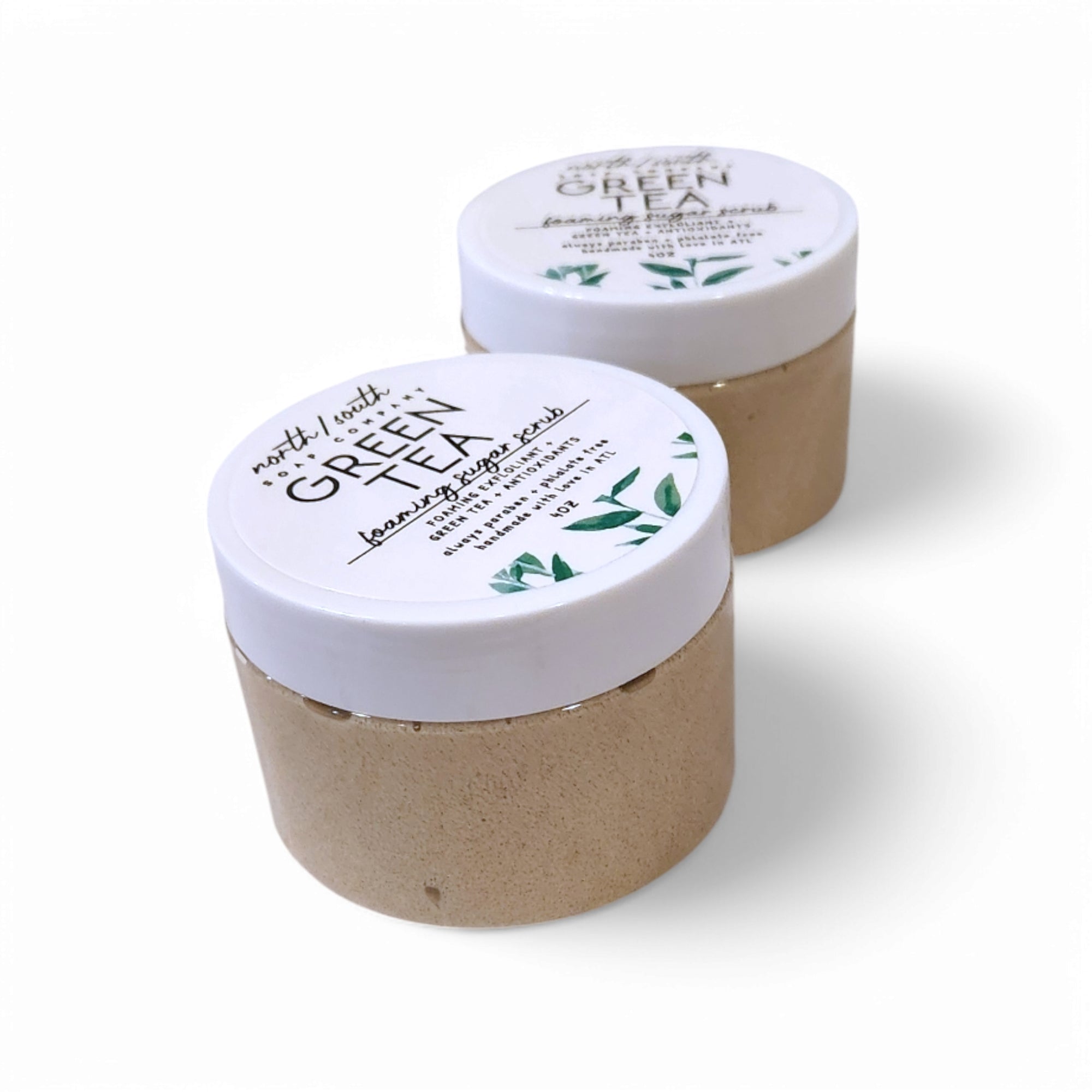 Green Tea Foaming Sugar Scrub