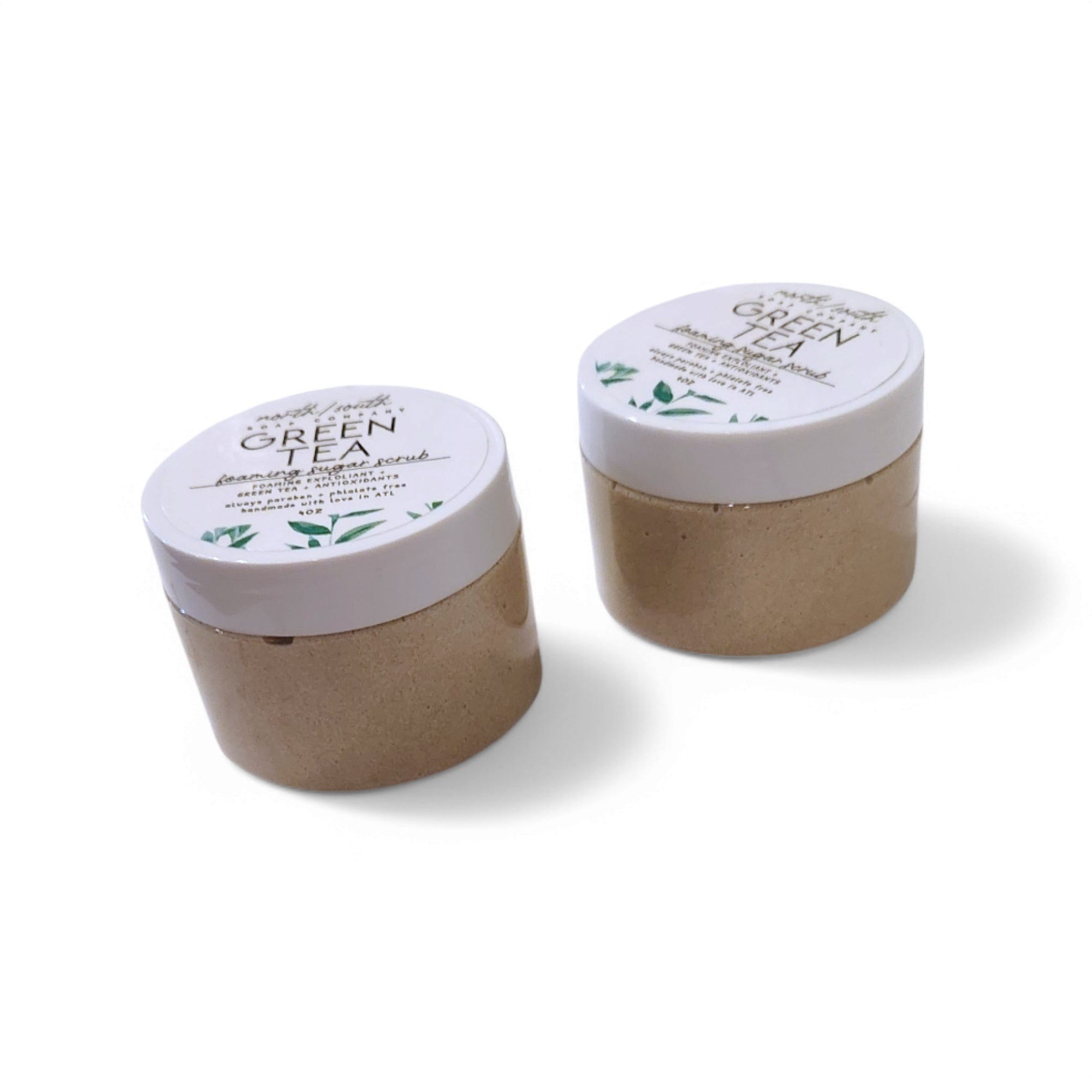 Green Tea Foaming Sugar Scrub