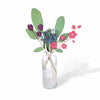 Forever Flowers - Hemlock + Sweet Pea Bouquet