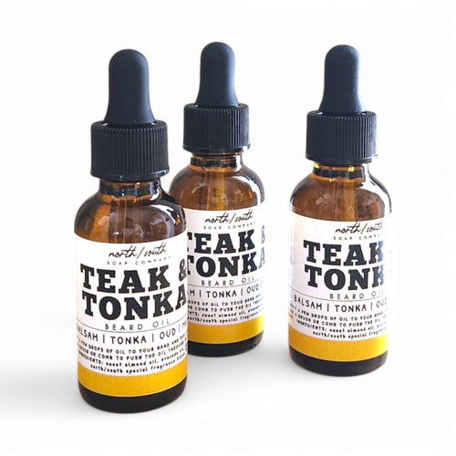 Teak & Tonka Beard Oil - 1oz