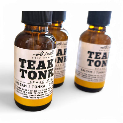 Teak & Tonka Beard Oil - 1oz