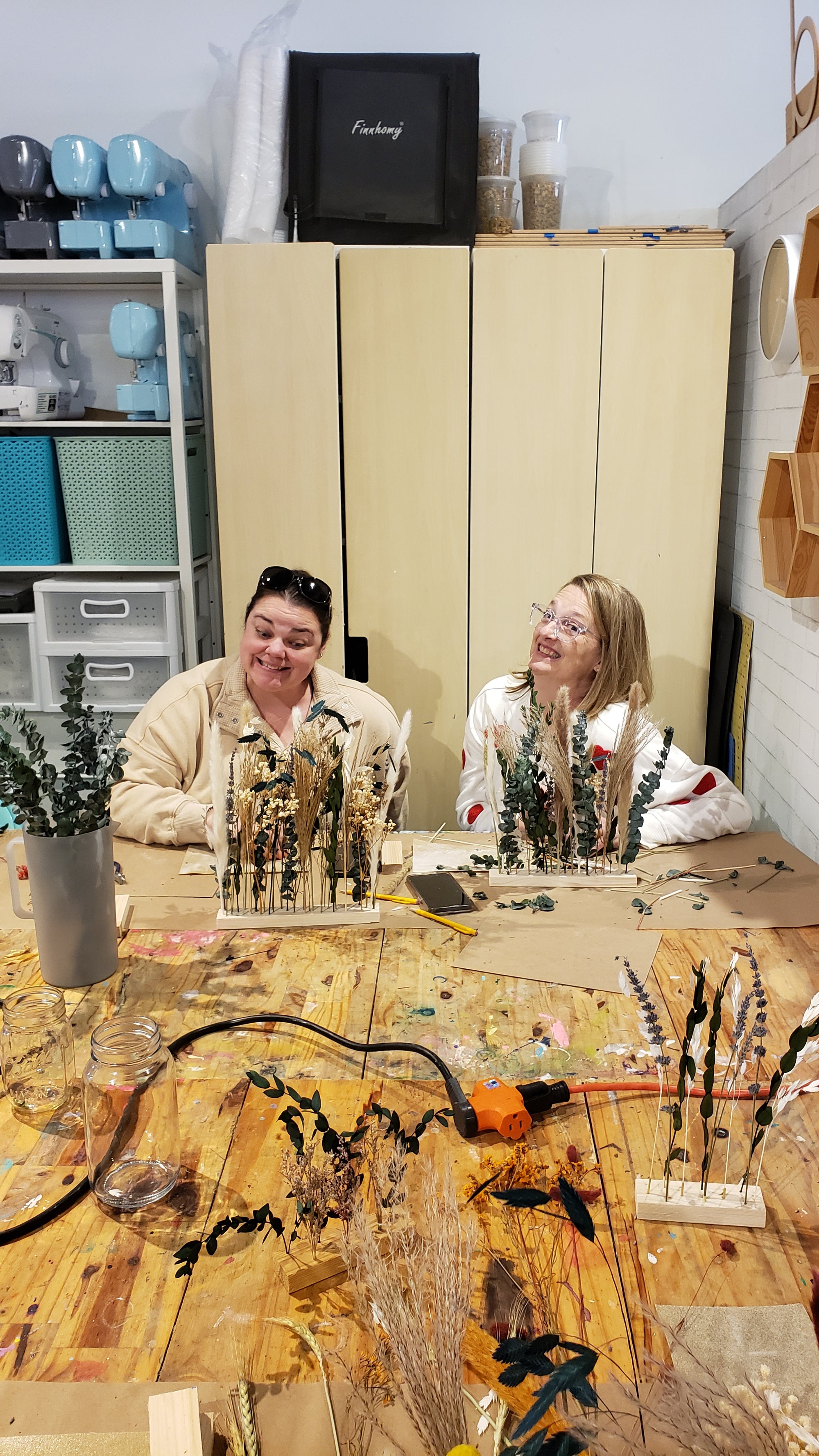 Photo Dried Flower Bar Bouquets