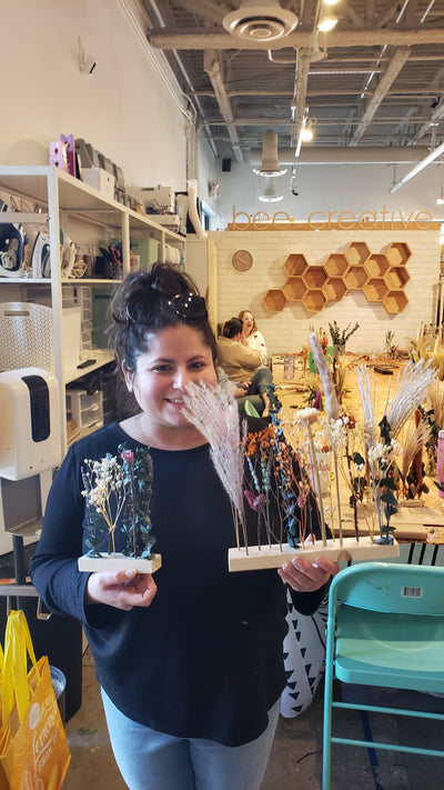Photo Dried Flower Bar Bouquets