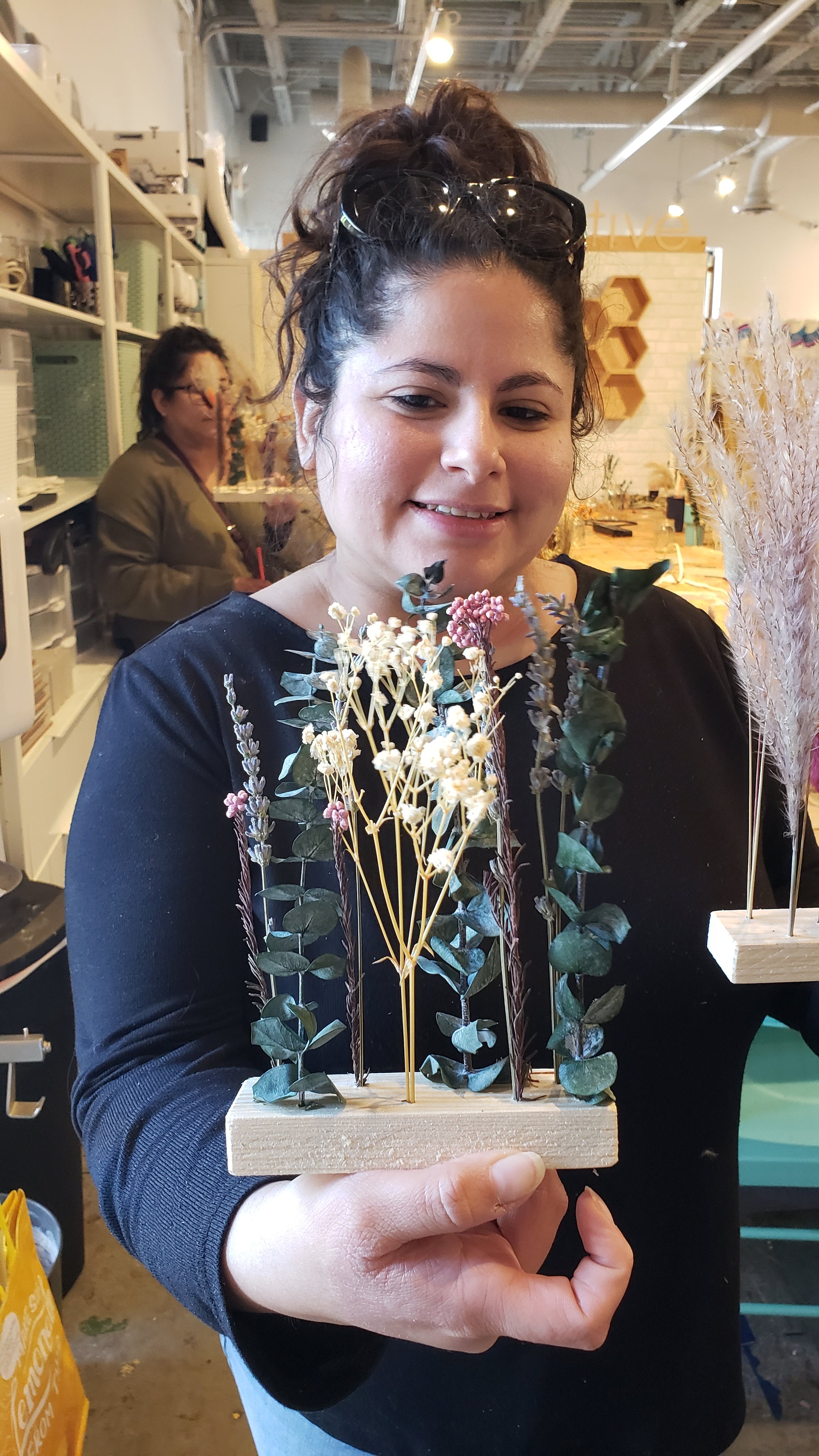 Photo Dried Flower Bar Bouquets