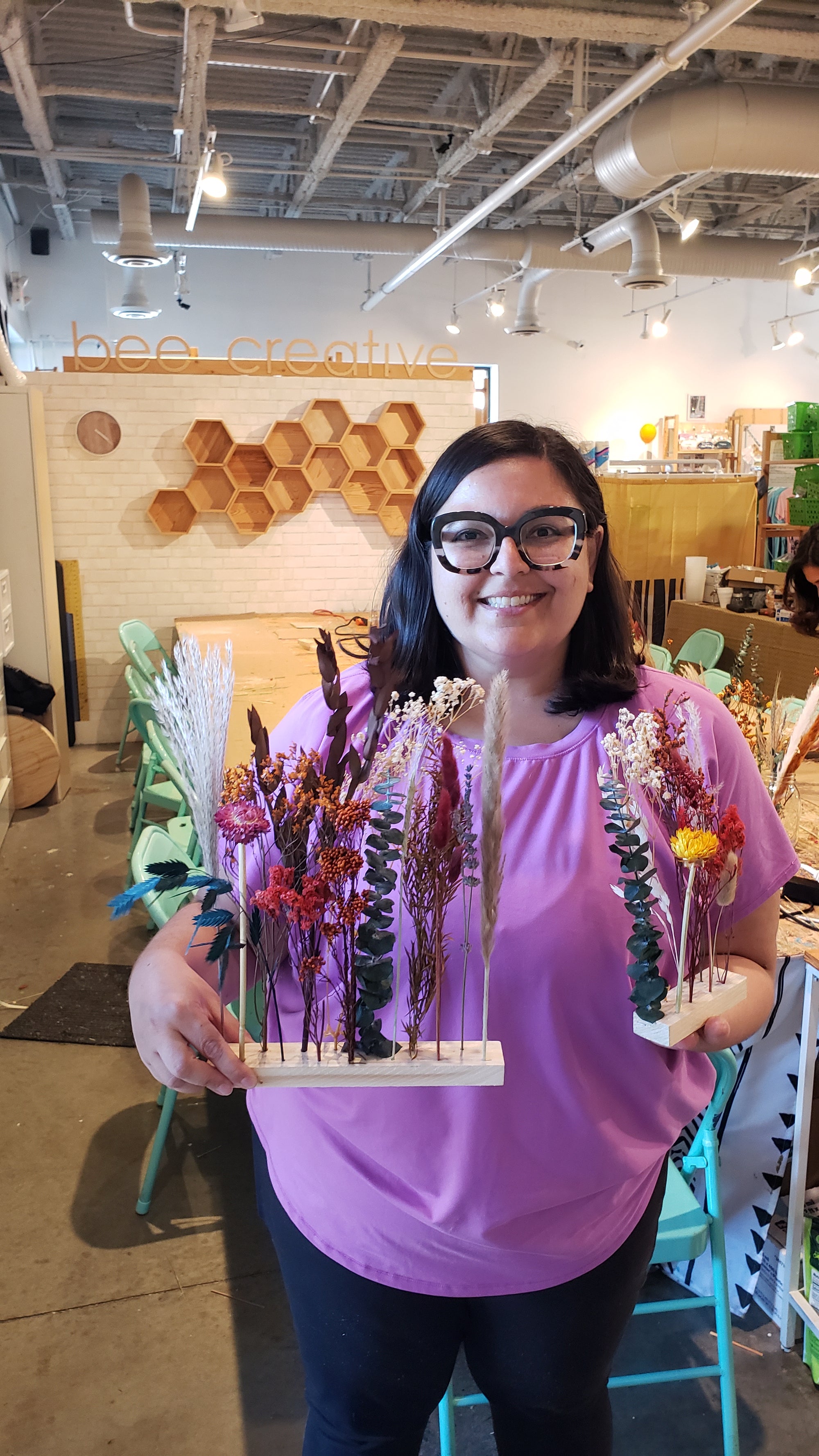Photo Dried Flower Bar Bouquets
