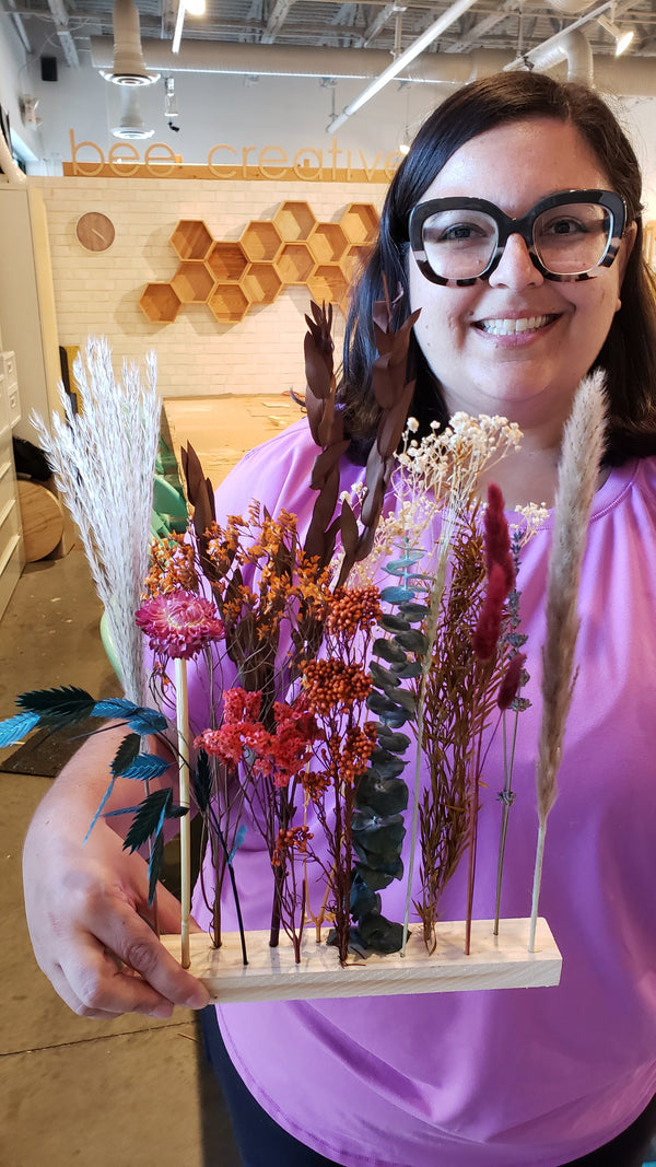 Photo Dried Flower Bar Bouquets