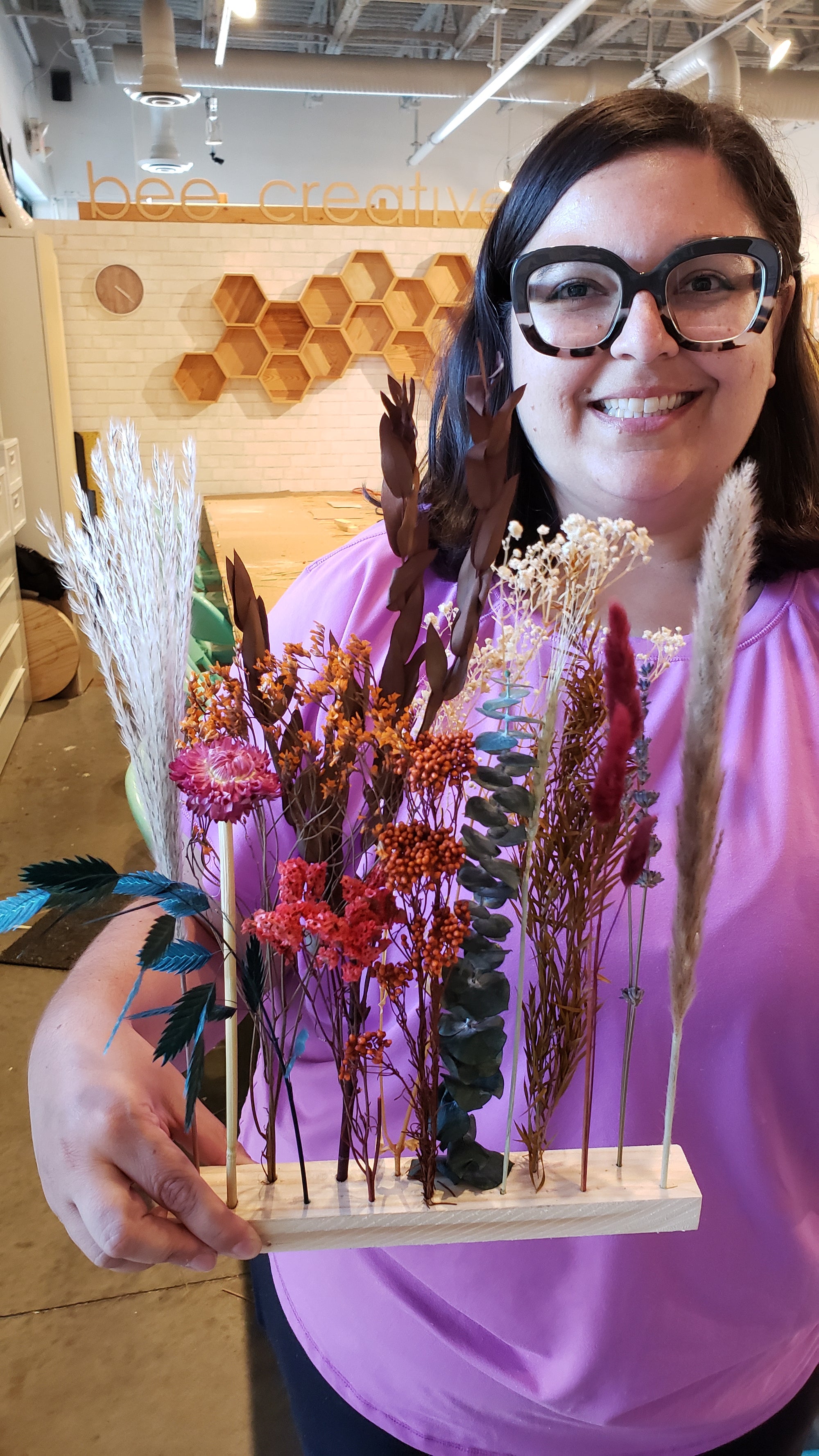 Photo Dried Flower Bar Bouquets