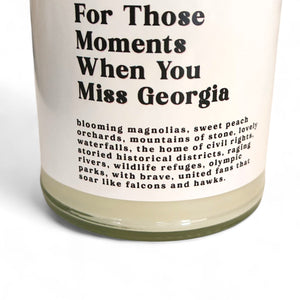 Local Love Candles - For Those Moments When You Miss Georgia