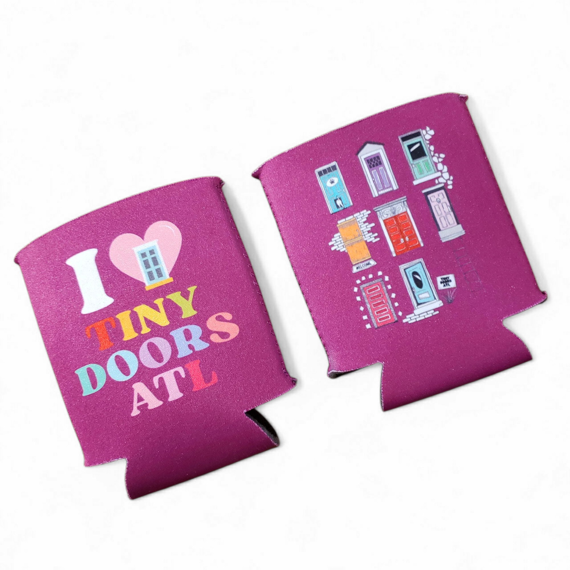 Tiny Doors ATL Koozie