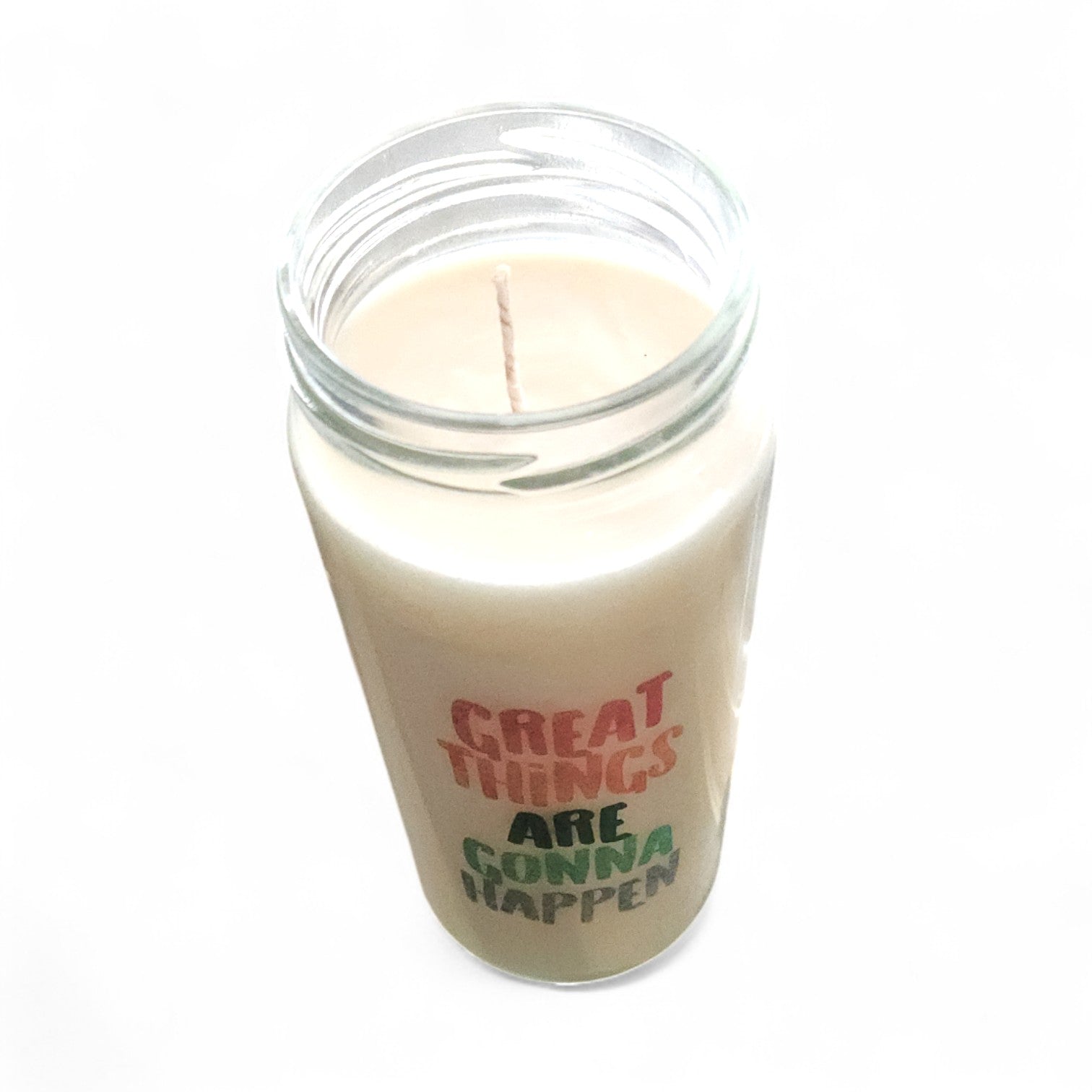 Great Things Are Gonna Happen Candle