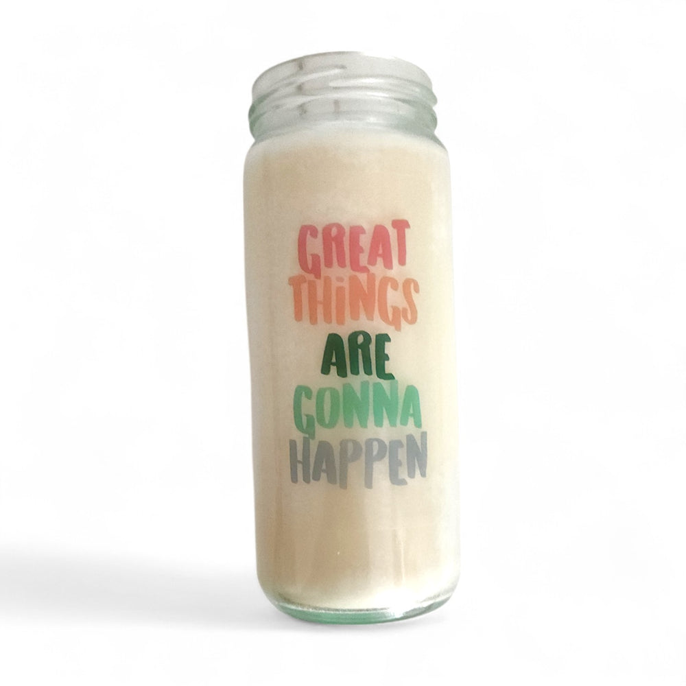 Great Things Are Gonna Happen Candle