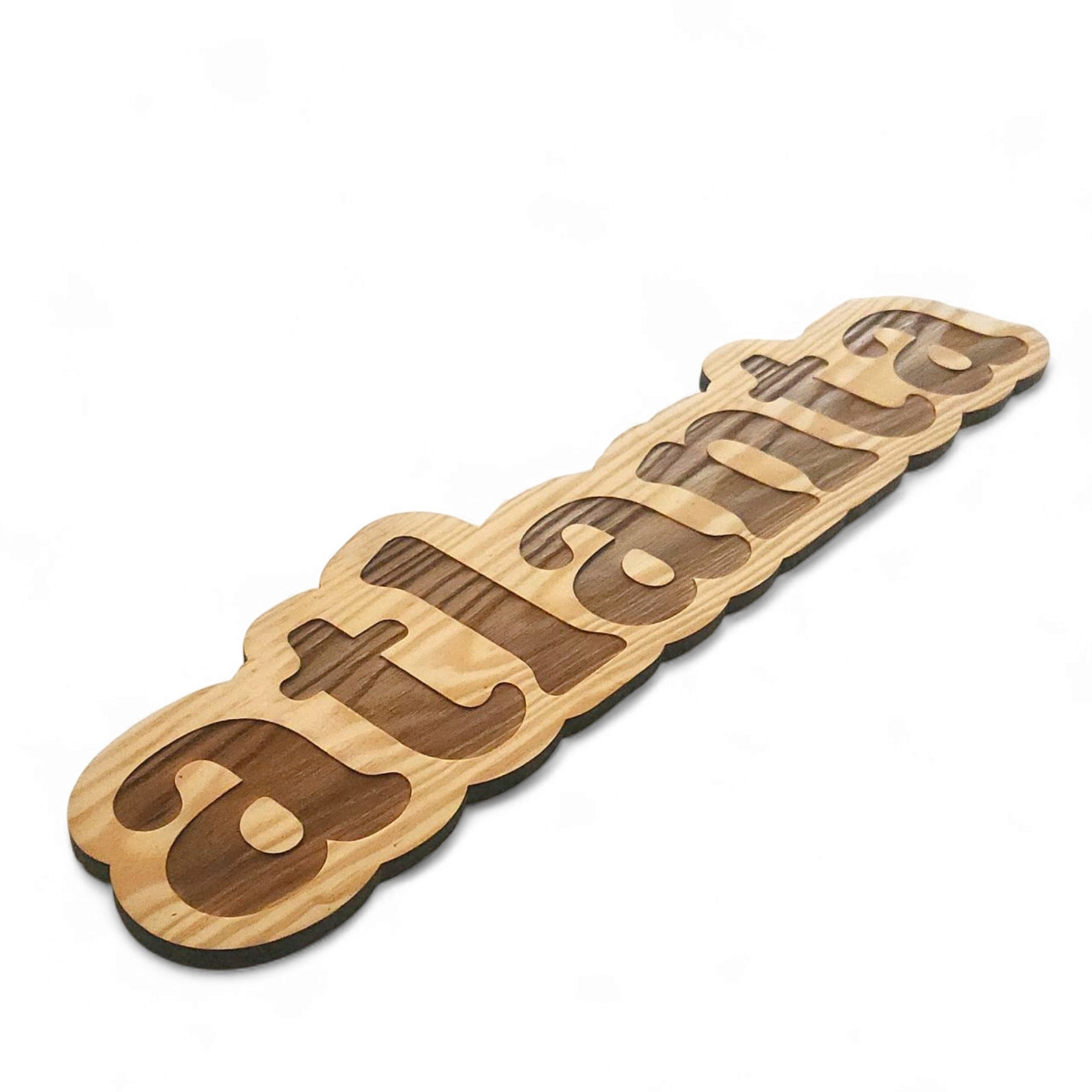 Atlanta Wood Cutout Sign