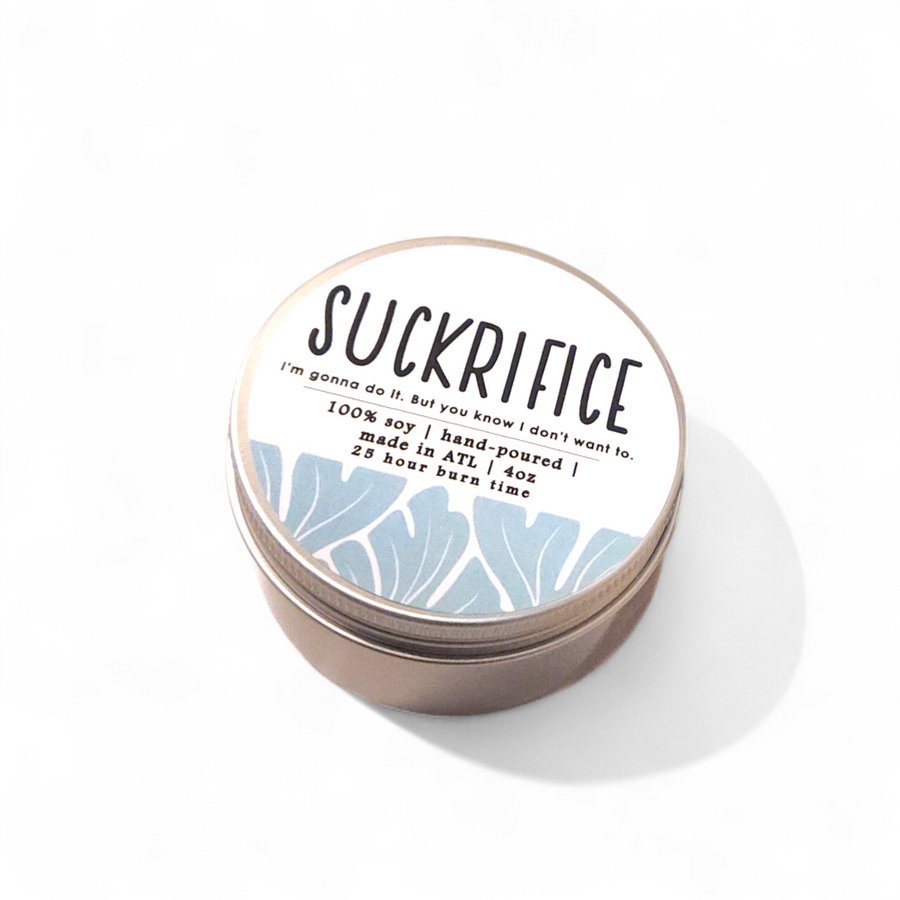 Suckrifice -  4oz Candle