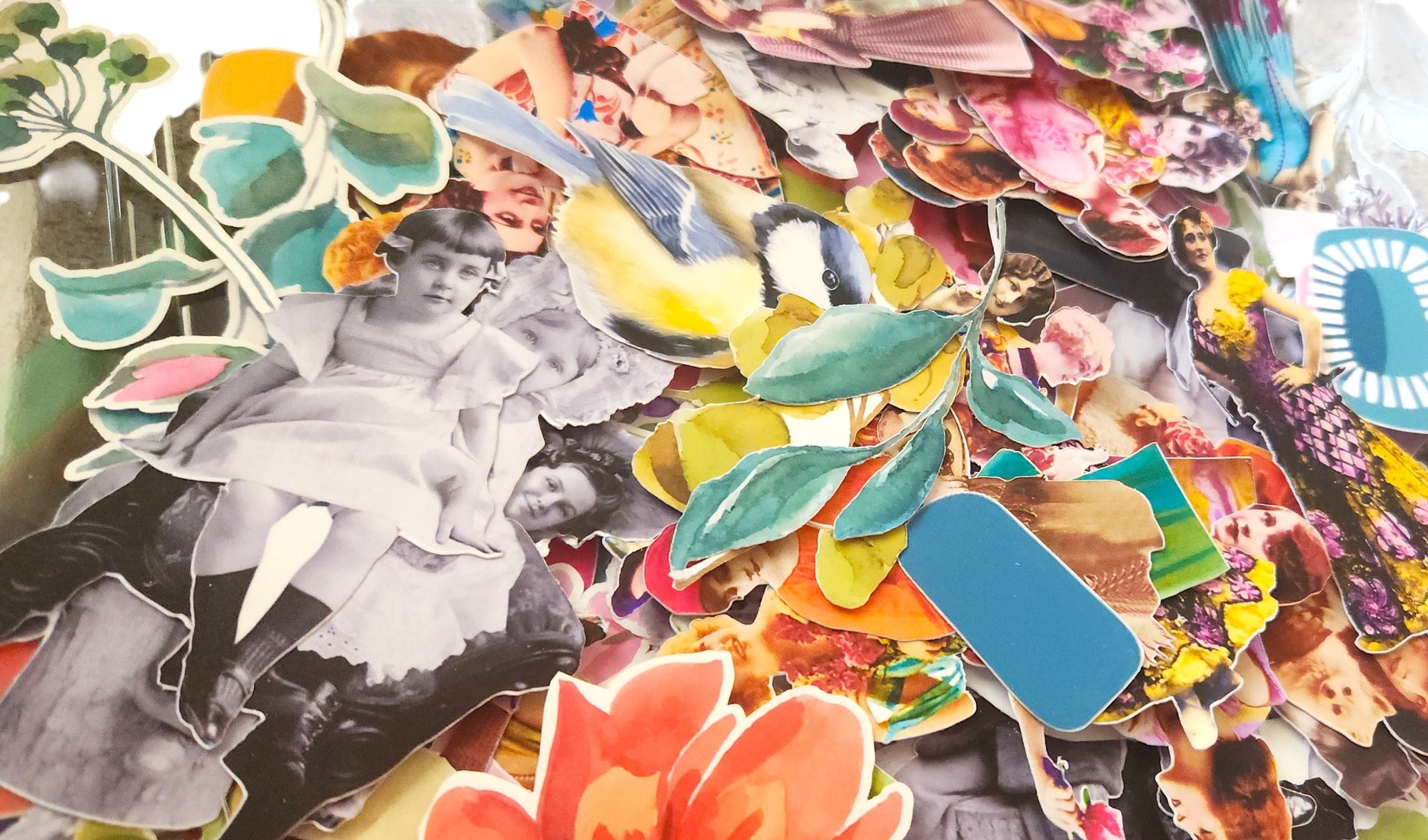 Modern Craft - Mixed Media Ephemera Art