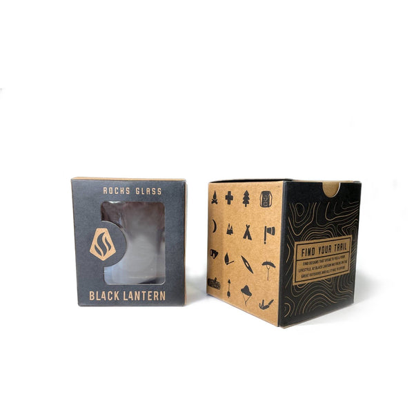 Black Lantern - Double Exposure Bear Whiskey Glasses