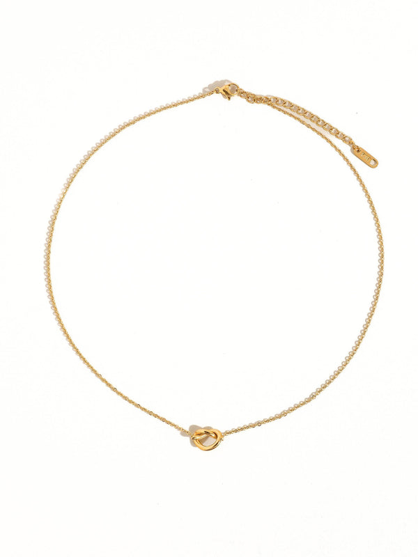 Aimee Petite Heart Non-Tarnish Necklace