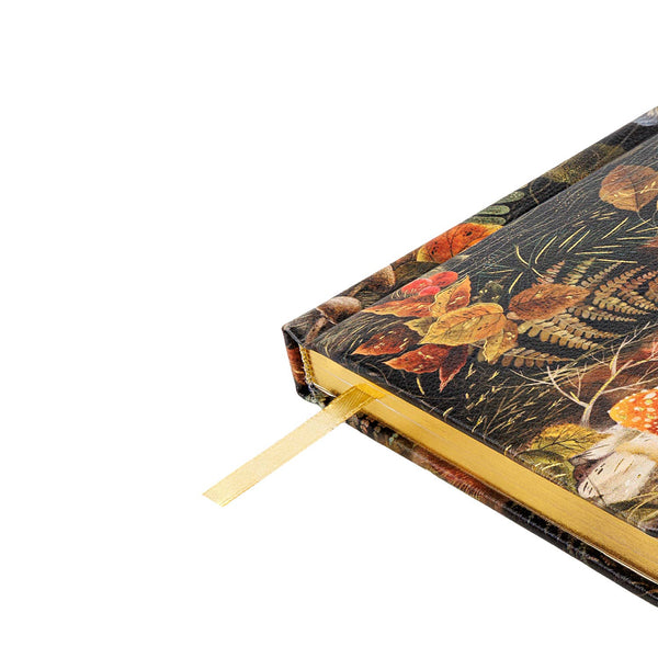 BV by Bruno Visconti - A6 Vegan Leather Hardcover Daily Planner - Forest Mushrooms