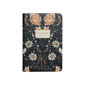 BV by Bruno Visconti - A7 Vegan Leather Pocket Planner - Night Garden