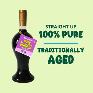 Benissimo / Hongar Farms / Lesley Elizabeth - Aged Balsamic Vinegar – 16.9 fl oz Melina