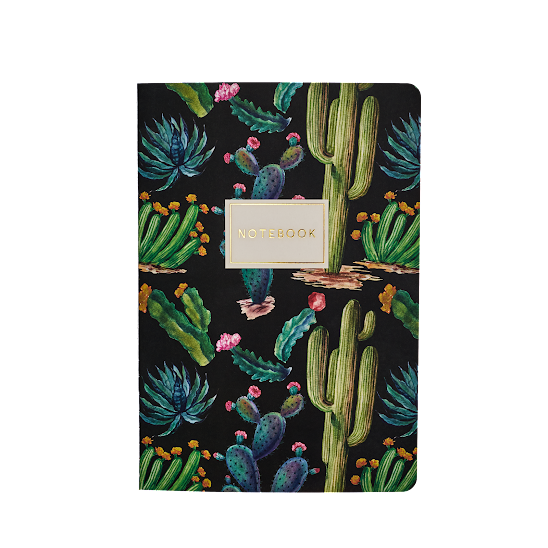 BV by Bruno Visconti - Cactus on black Notebook