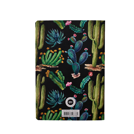 BV by Bruno Visconti - Cactus on black Notebook