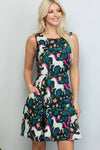 Floral Unicorn Dress