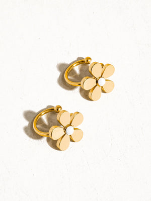 Flânerie by MAIQ - Cassia 18K Non-Tarnish Daisy Ear Cuff