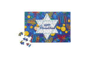 Micro Puzzles - HANUKKAH COLLAGE Puzzle Jewish Holiday Menorah Dreidel