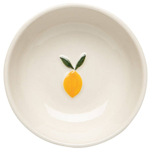 Lemon Embossed Pinch Bowl 3 inch