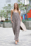 42POPS - ,,,,,...42POPS Maxi Dress w/ adjustable strap & pockets: M / DEEPCORAL-75938