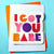 I Got You Babe Greeting Card with Magnet