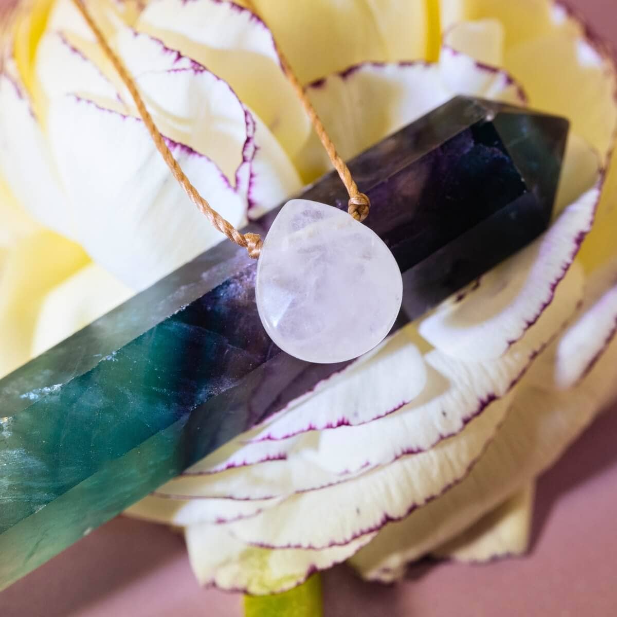 Glow Forward Quartz Necklace