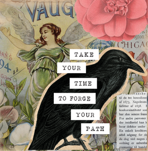 Modern Craft ::  Vintage-Inspired Ephemera Art