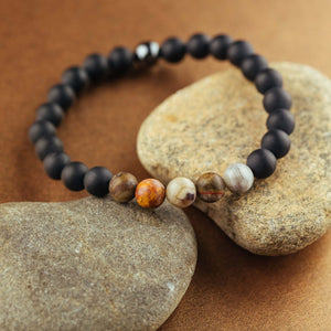 SoulKu - Laguna Agate Men's Bracelet for Steady