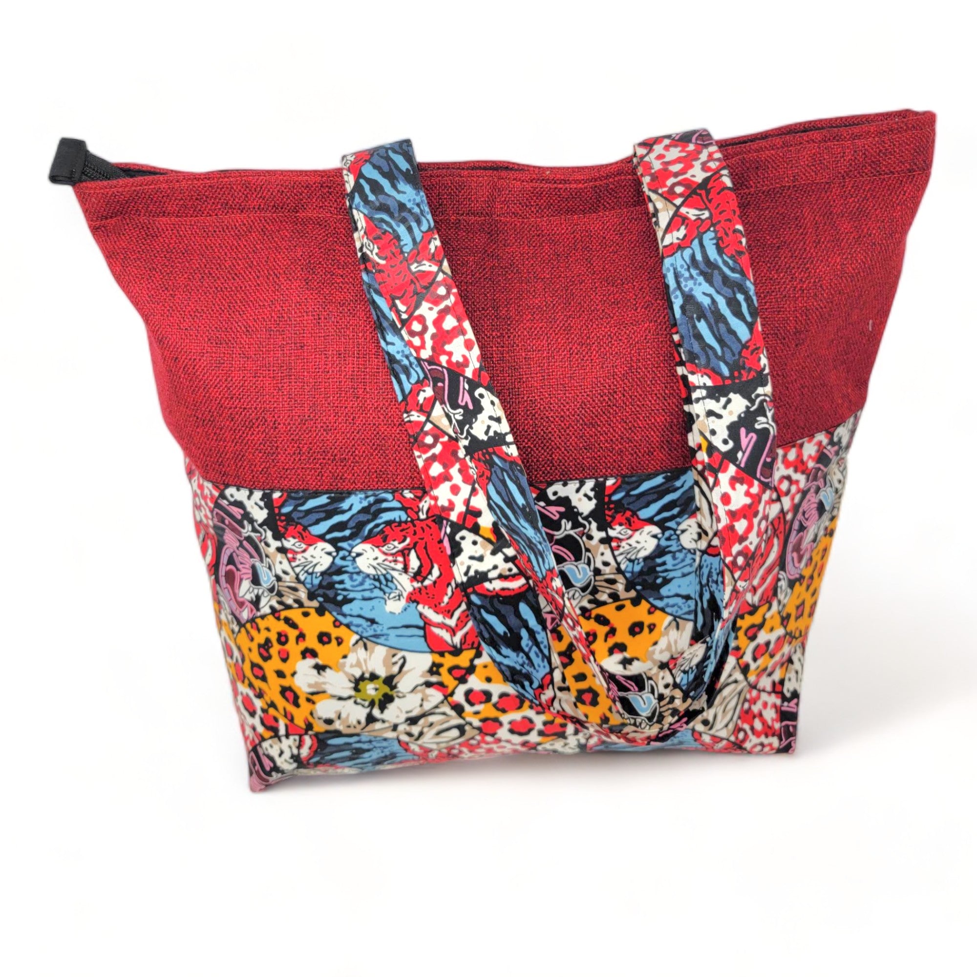 SIMPLE AFRICAN | ANKARA TOTE BAGS | MULTIPLE PATTERNS | SHOPPING BAG