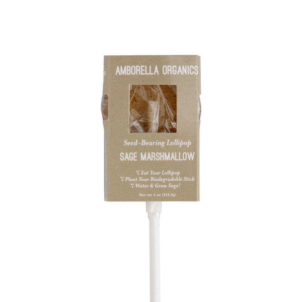 Amborella Organics - Blooming Lollipop Bundle (Eat, Plant & Grow an Herb/Flower)