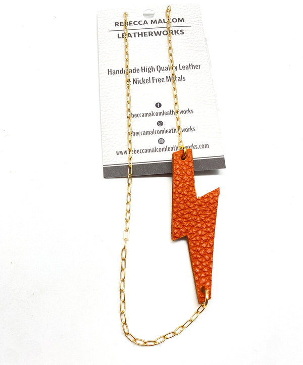 Lightening bolt necklace