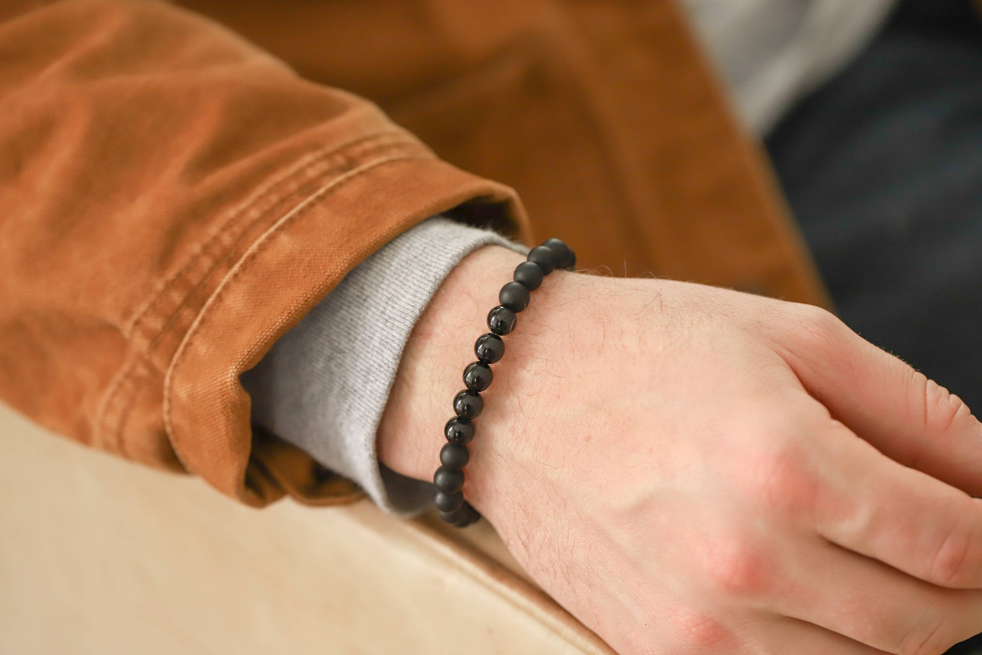 Men's Strong Black Onyx Bracelet