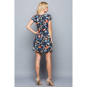 LA Soul - Woodland Forest Animal Print Dress