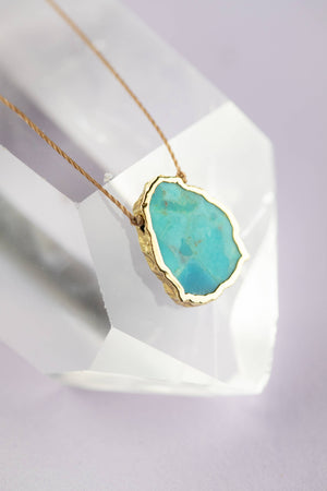 Dare Greatly Alchemy Necklace - Turquoise