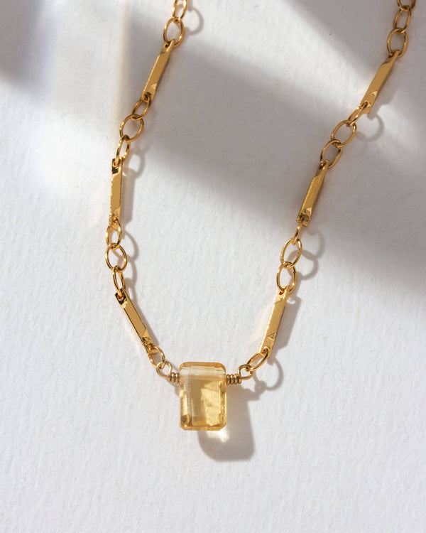 Luna Norte - Prism Gems Birthstone Necklace - November