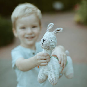 Pebble - Llama Plush Toy – Handmade Fair Trade Stuffed Animal
